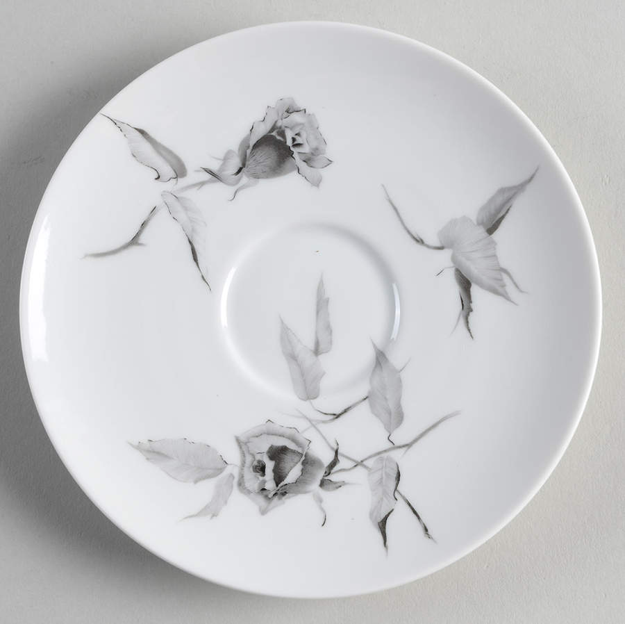 Jet Rose Saucer for Flat Cup by Rosenthal - Continental-1