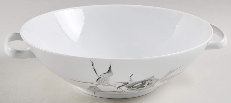Jet Rose 9" Round Vegetable Bowl by Rosenthal - Continental-1