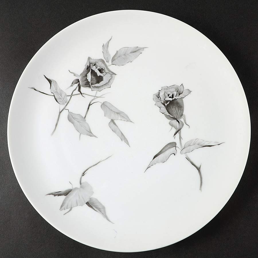 Jet Rose Dinner Plate by Rosenthal - Continental-1