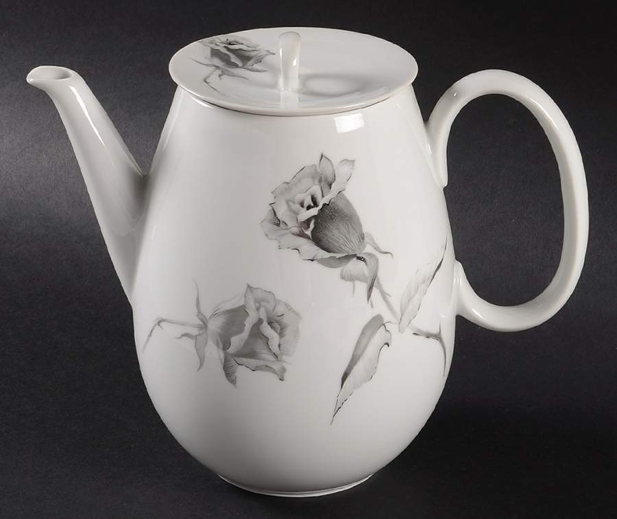 Jet Rose Coffee Pot & Lid by Rosenthal - Continental-1