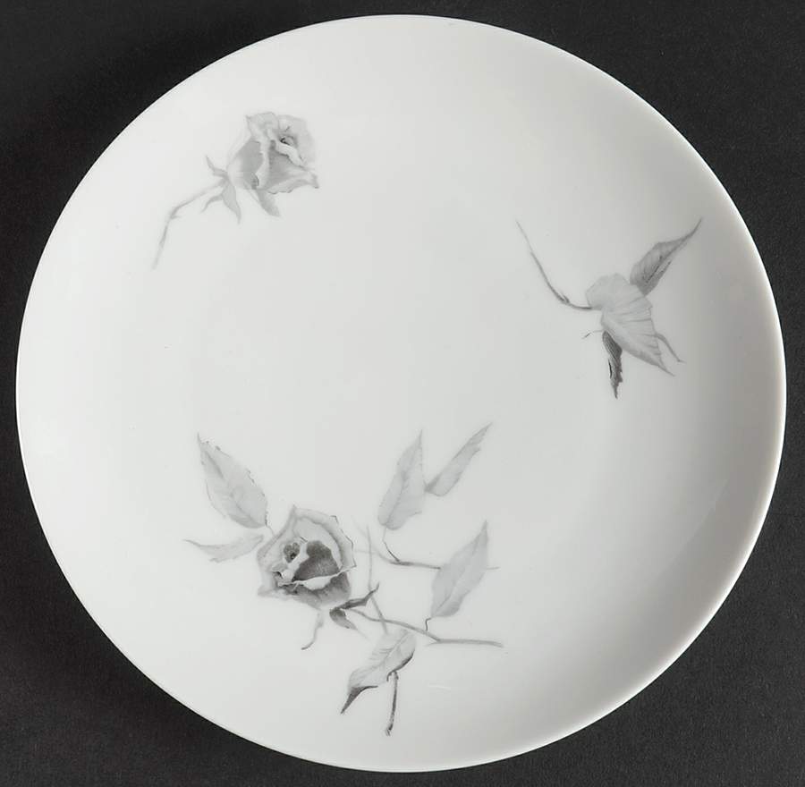 Jet Rose Dessert/Pie Plate by Rosenthal - Continental-1