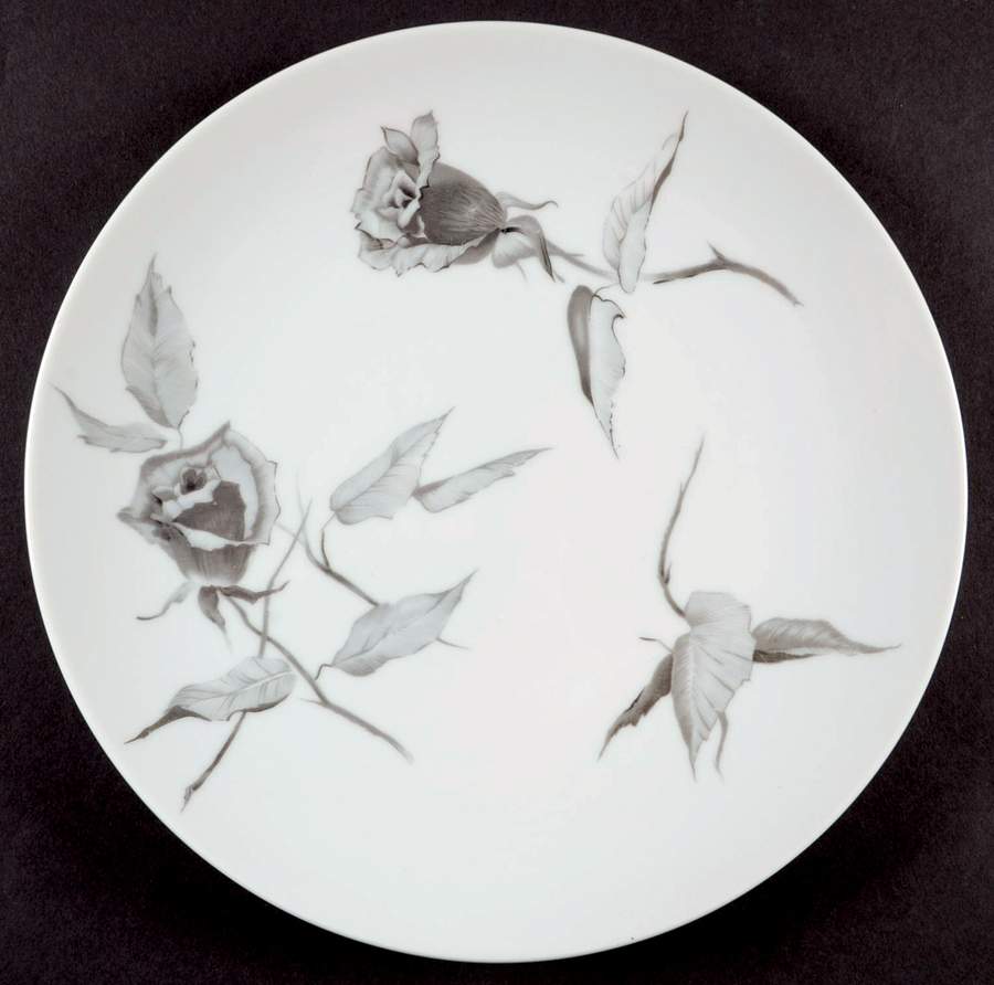 Jet Rose Luncheon Plate by Rosenthal - Continental-1