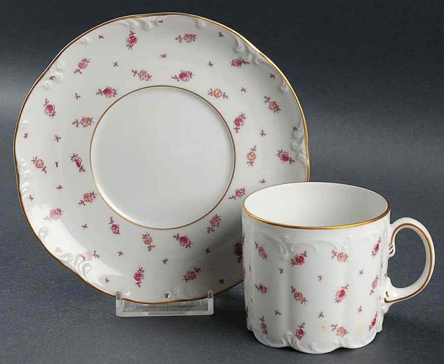 Josephine (Monbijou) Flat Cup & Saucer Set by Rosenthal - Continental-1
