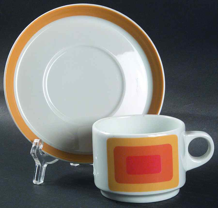 Joy Three Flat Cup & Saucer Set by Rosenthal - Continental-1