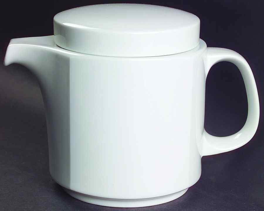 Joy White Teapot & Lid by Rosenthal - Continental-1