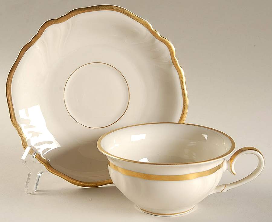 K2072-K2702C Flat Cup & Saucer Set by Rosenthal - Continental-1