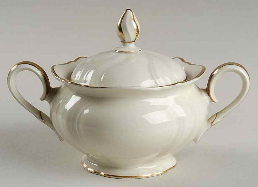 K2331-2331 (Viktoria Shape) Sugar Bowl & Lid by Rosenthal - Continental-1
