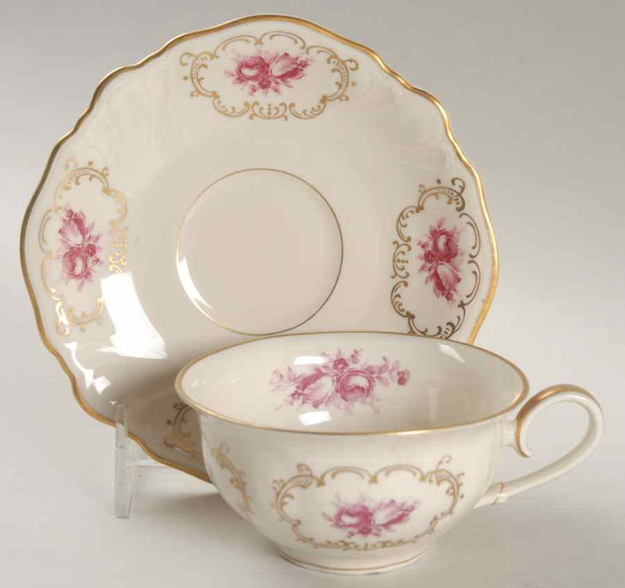 K2862 Flat Cup & Saucer Set by Rosenthal - Continental-1