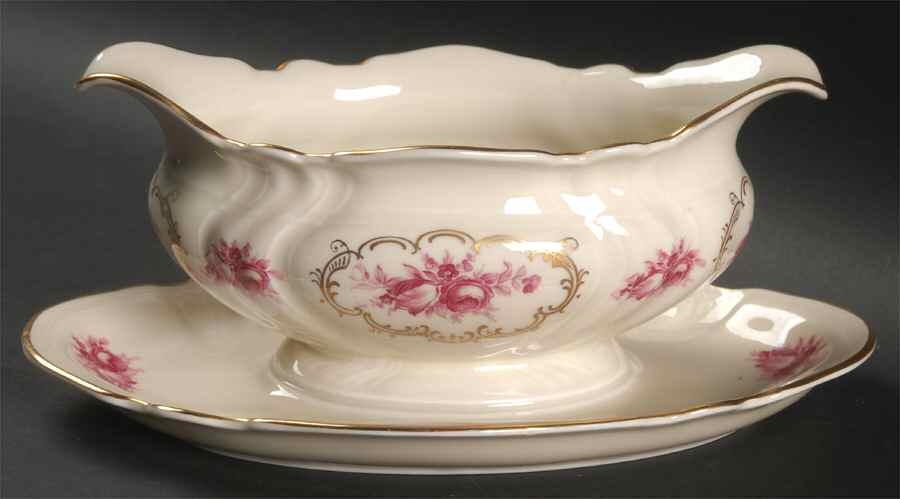 K2862 Gravy Boat with Attached Underplate by Rosenthal - Continental-1