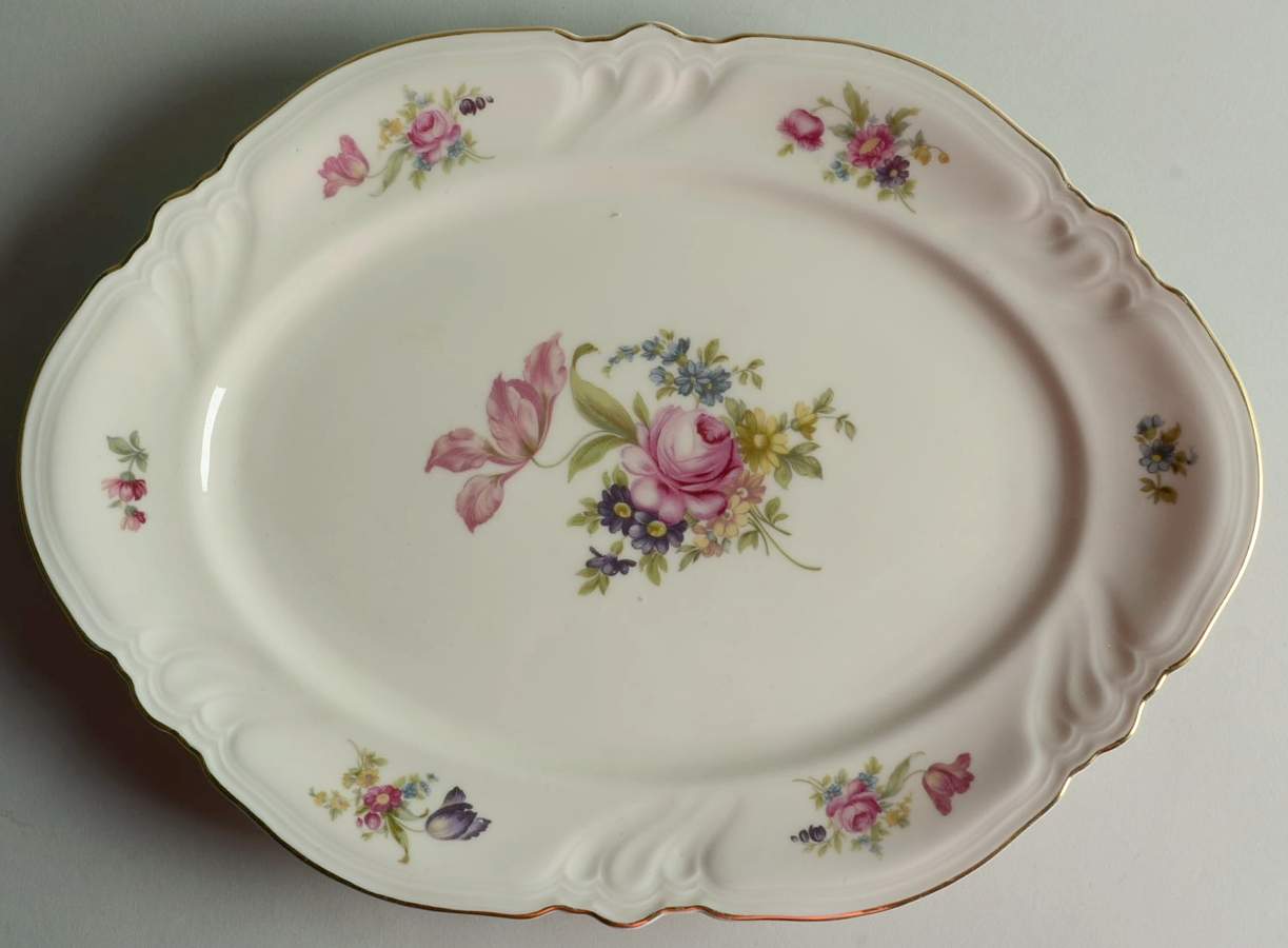 K2872 15" Oval Serving Platter by Rosenthal - Continental-1