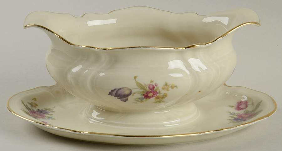 K2872 Gravy Boat with Attached Underplate by Rosenthal - Continental-1