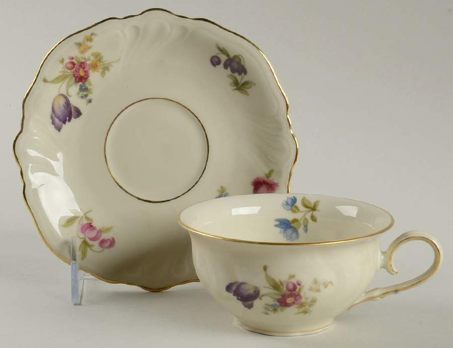 K2872 Flat Cup & Saucer Set by Rosenthal - Continental-1