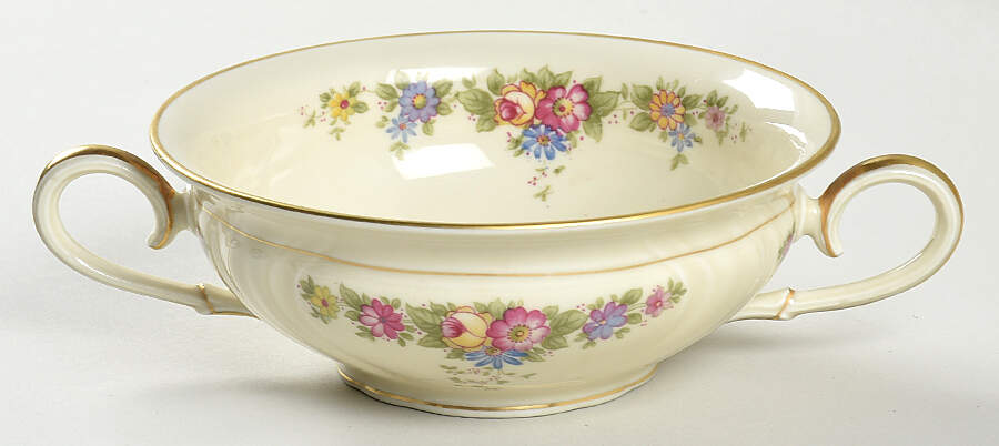 K2880-2865-2824 (Cream) Footed Cream Soup Bowl by Rosenthal - Continental-1