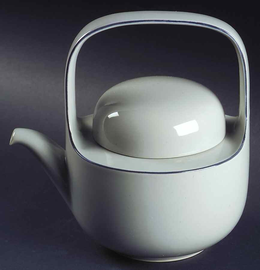 Kaari Grey Teapot & Lid by Rosenthal - Continental-1