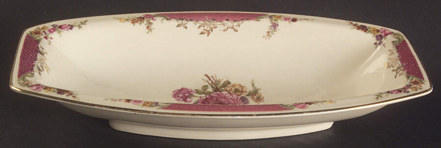 King's Rose (Cream Background, Smooth) Relish by Rosenthal - Continental-1