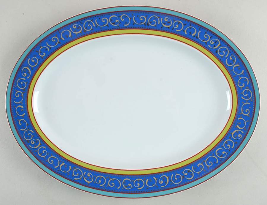 Kusumam 16" Oval Serving Platter by Rosenthal - Continental-1