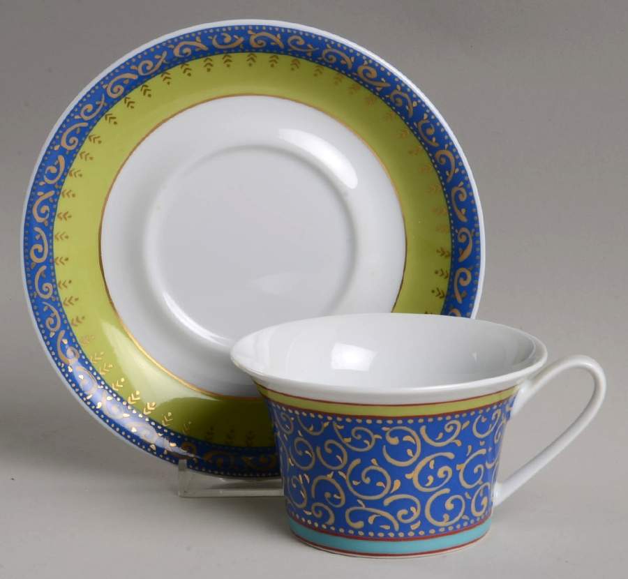 Kusumam Flat Cup & Saucer Set by Rosenthal - Continental-1