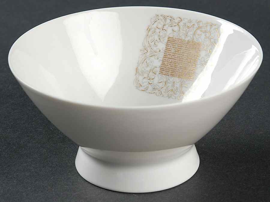 Lace Antique Footed Cream Soup Bowl by Rosenthal - Continental-1