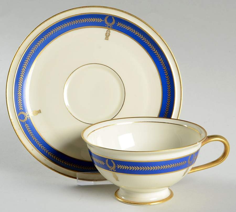 L'Aiglon Footed Cup & Saucer Set by Rosenthal - Continental-1