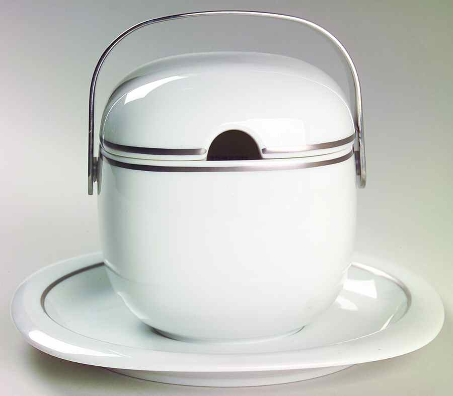 Lanka Suomi Sauce Boat & Lid with Underplate by Rosenthal - Continental-1