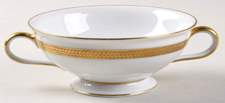 Laurel Wreath Footed Cream Soup Bowl by Rosenthal - Continental-1