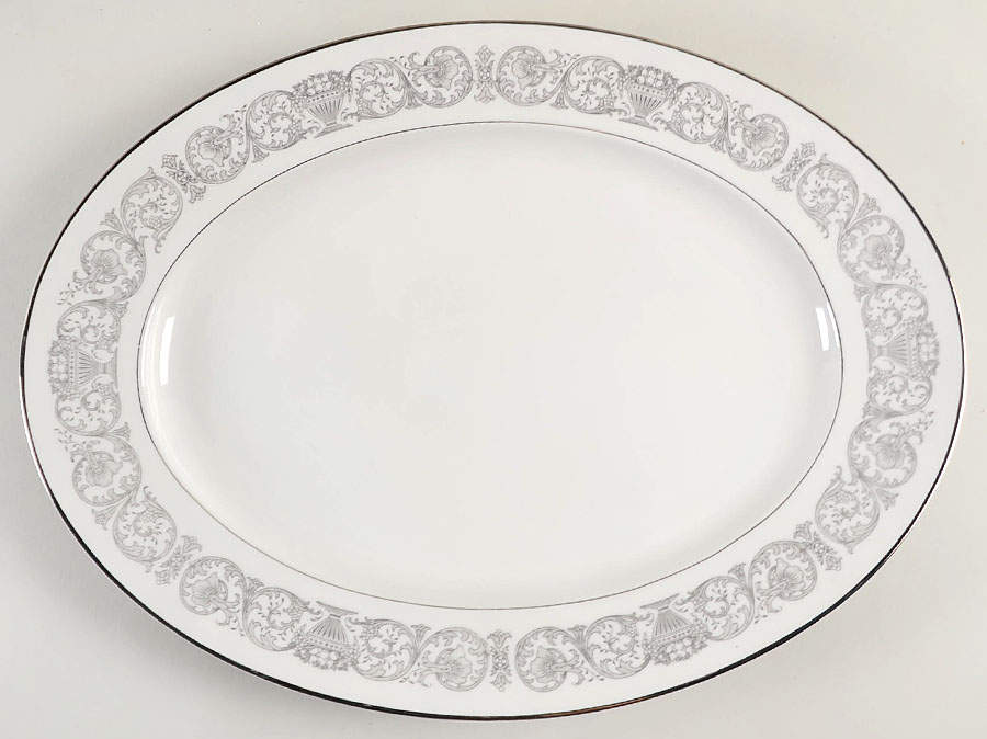 Leonardo 17" Oval Serving Platter by Rosenthal - Continental-1