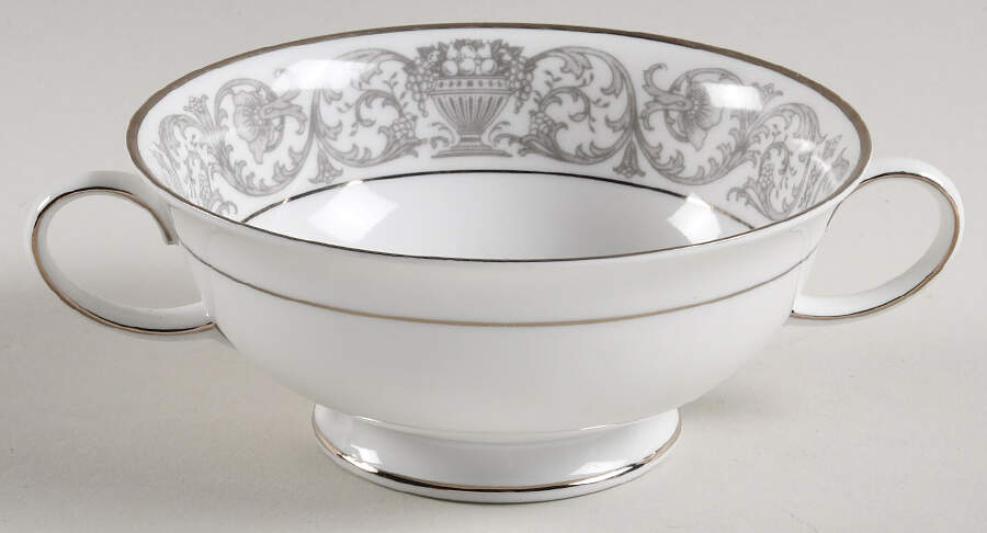 Leonardo Footed Cream Soup Bowl by Rosenthal - Continental-1