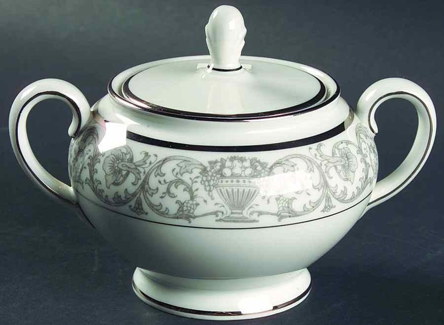 Leonardo Sugar Bowl & Lid by Rosenthal - Continental-1