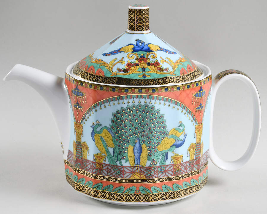 Le Voyage De Marco Polo Teapot & Lid by Rosenthal - Continental-1