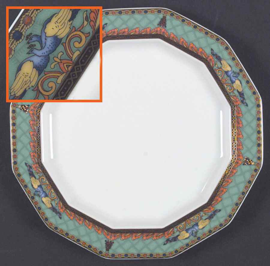 Le Voyage De Marco Polo Salad Plate by Rosenthal - Continental-1