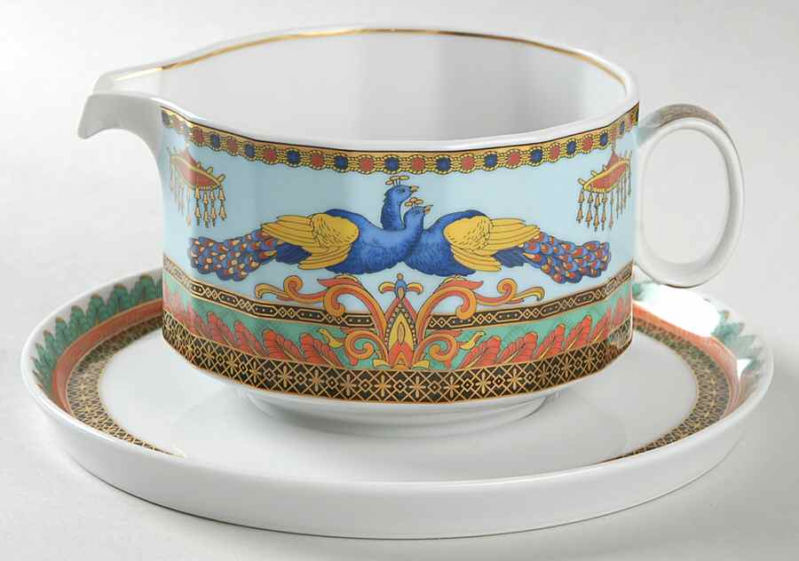 Le Voyage De Marco Polo Open Sauce Boat & Underplate by Rosenthal - Continental-1
