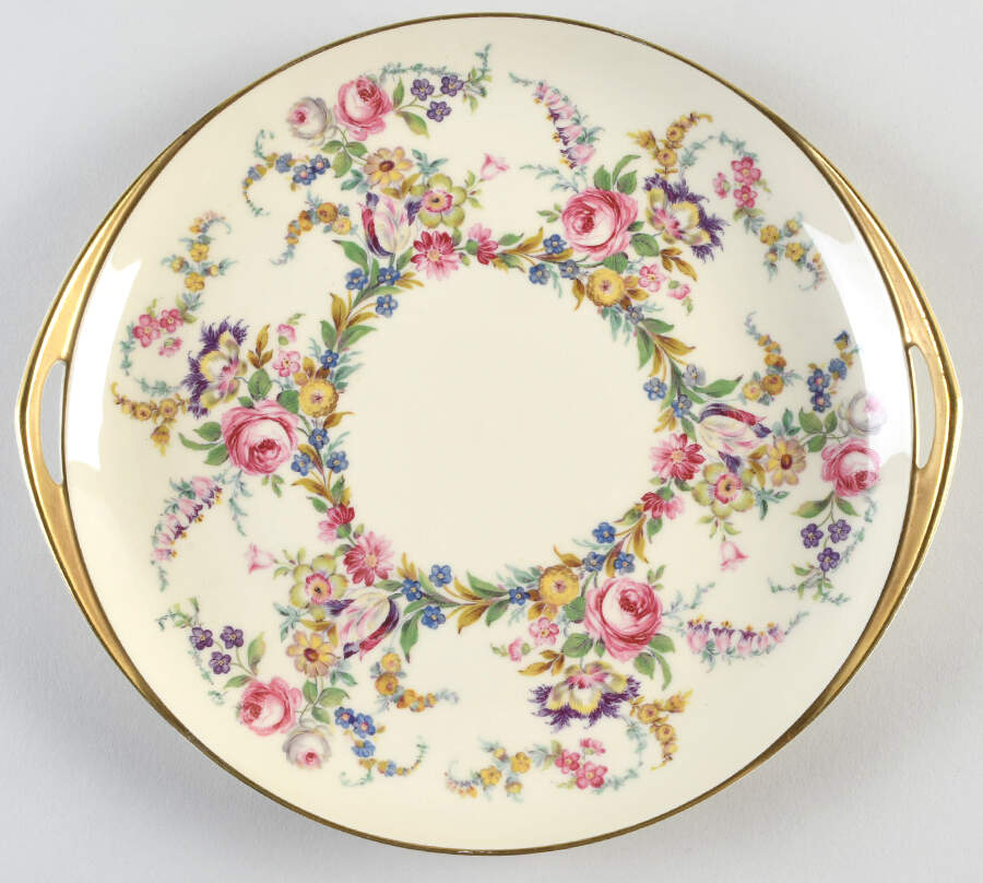 Linnie Lee Handled Cake Plate by Rosenthal - Continental-1