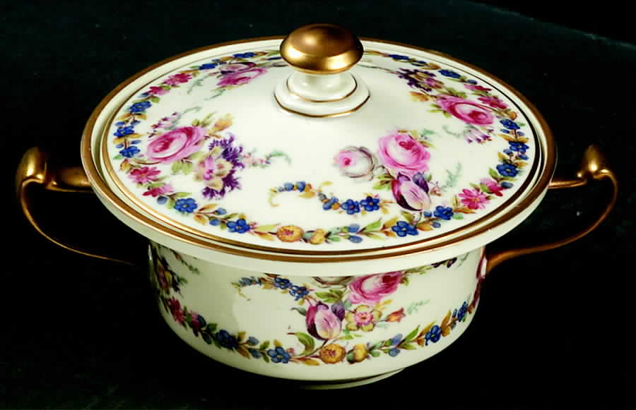 Linnie Lee Sugar Bowl & Lid by Rosenthal - Continental-1