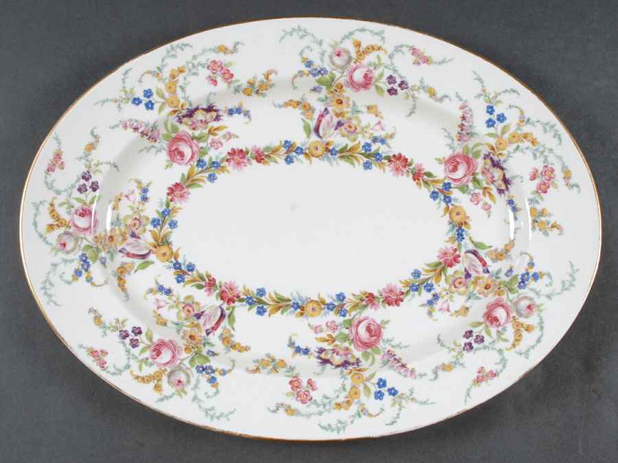 Linnie Lee 14" Oval Serving Platter by Rosenthal - Continental-1