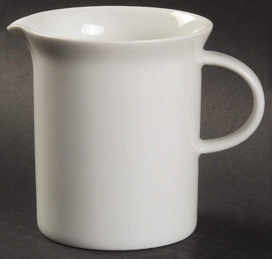 Linear Berlin White Creamer by Rosenthal - Continental-1
