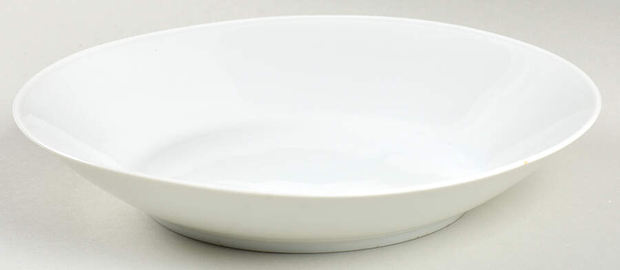 Linear Berlin White Large Coupe Soup Bowl by Rosenthal - Continental-1