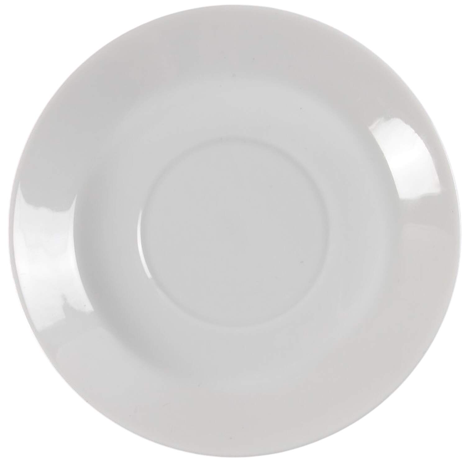 Linear Berlin White Saucer for Flat Demitasse Cup by Rosenthal - Continental-1