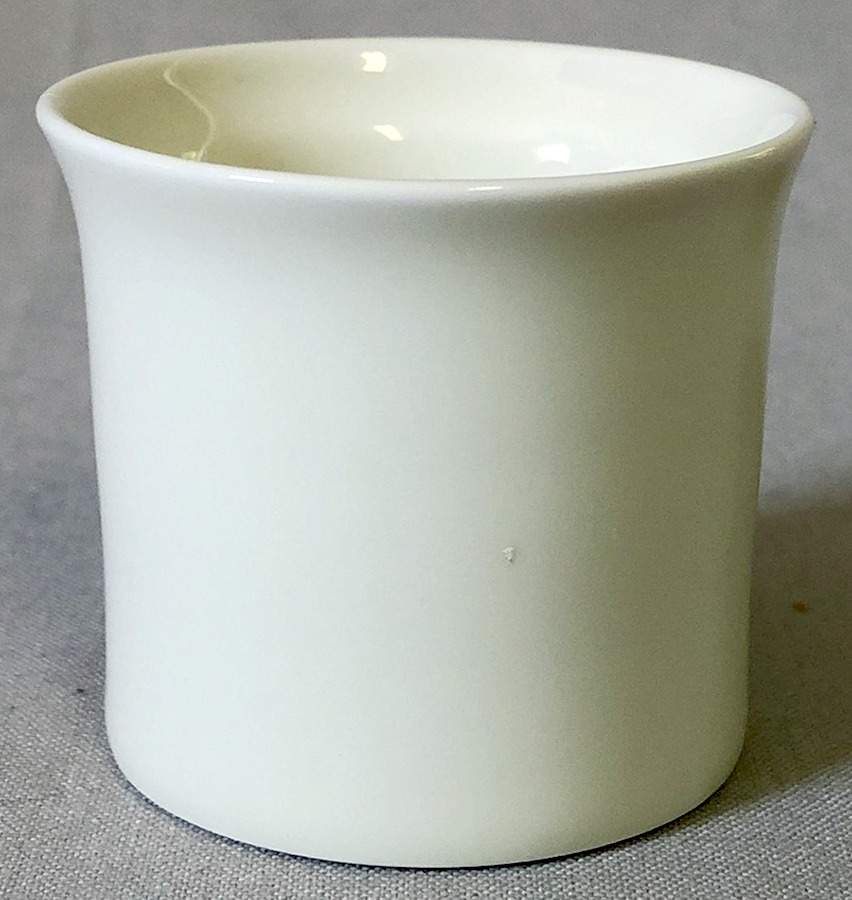 Linear Berlin White Single Egg Cup by Rosenthal - Continental-1
