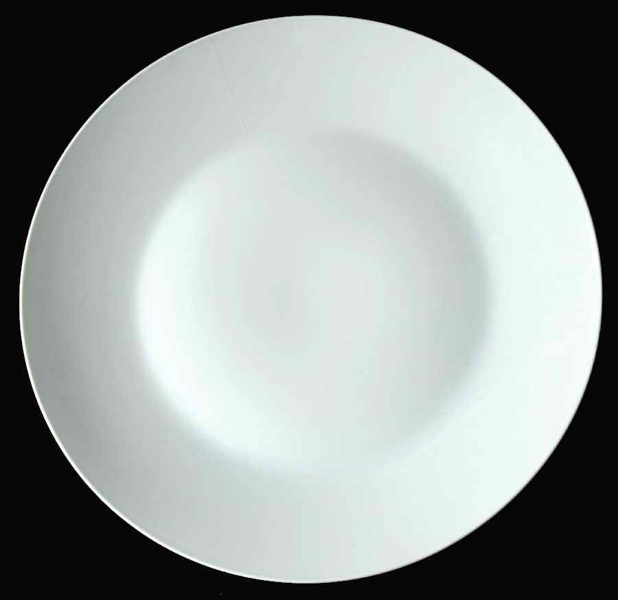 Linear Berlin White 11" Chop Plate (Round Platter) by Rosenthal - Continental-1