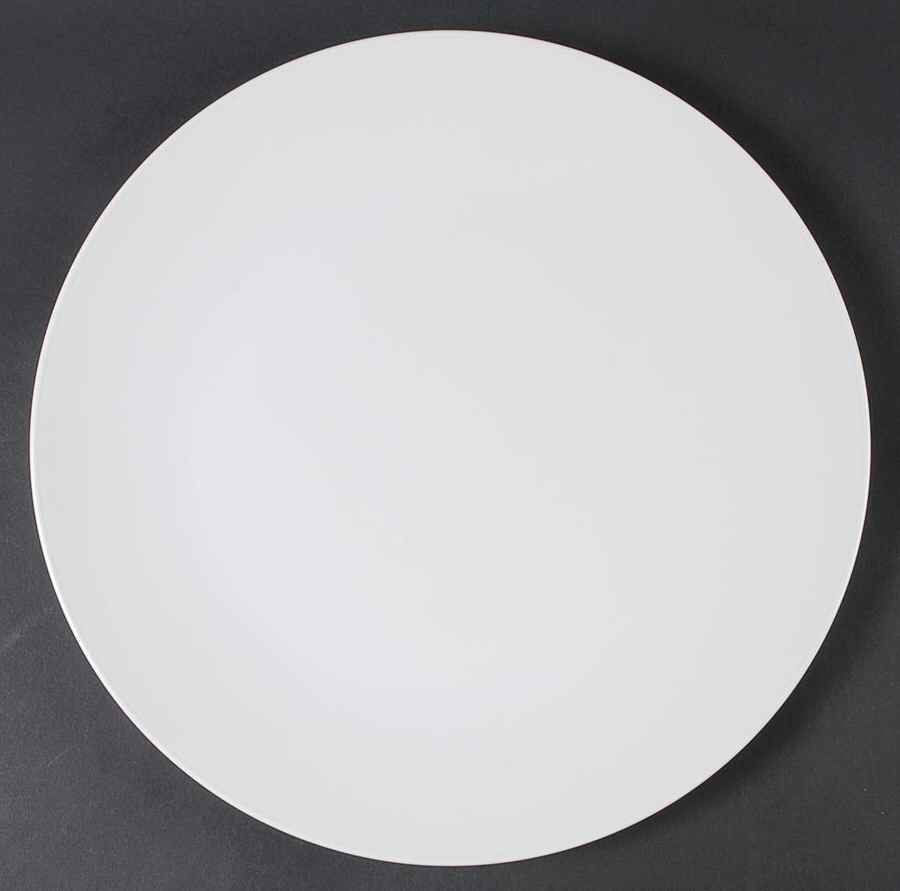 Linear Berlin White 13" Chop Plate (Round Platter) by Rosenthal - Continental-1