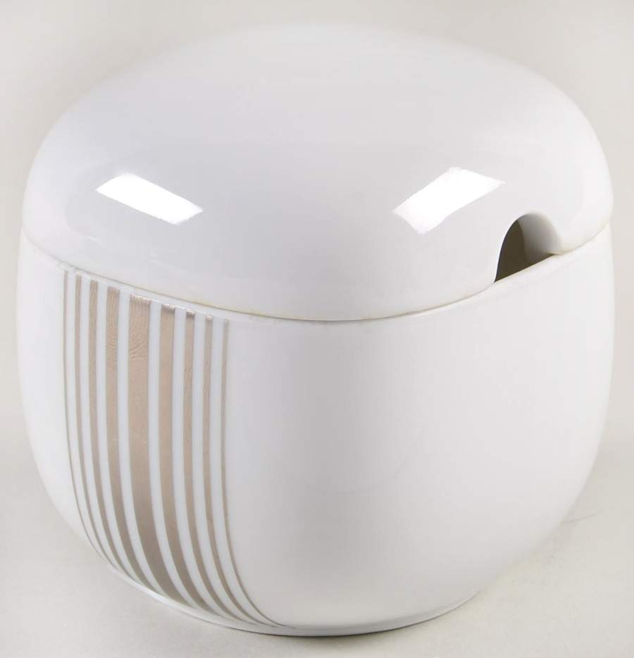 Linja Sugar Bowl & Lid by Rosenthal - Continental-1