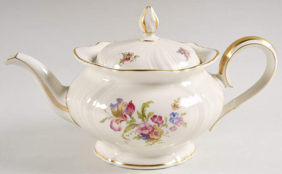 Lombul Gold (Gold Trim) Small Teapot & Lid by Rosenthal - Continental-1