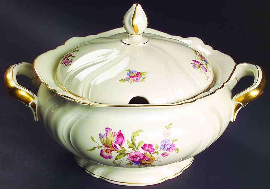 Lombul Gold (Gold Trim) Tureen &  Lid by Rosenthal - Continental-1