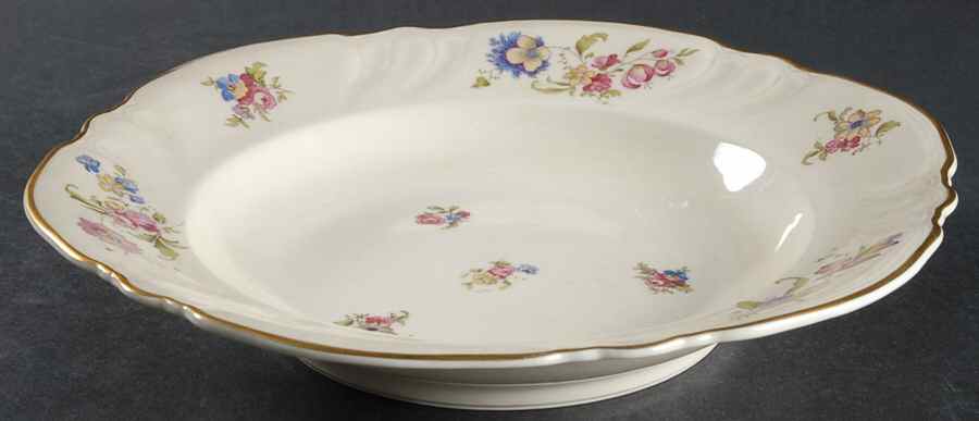 Lombul Gold (Gold Trim) Large Rim Soup Bowl by Rosenthal - Continental-1