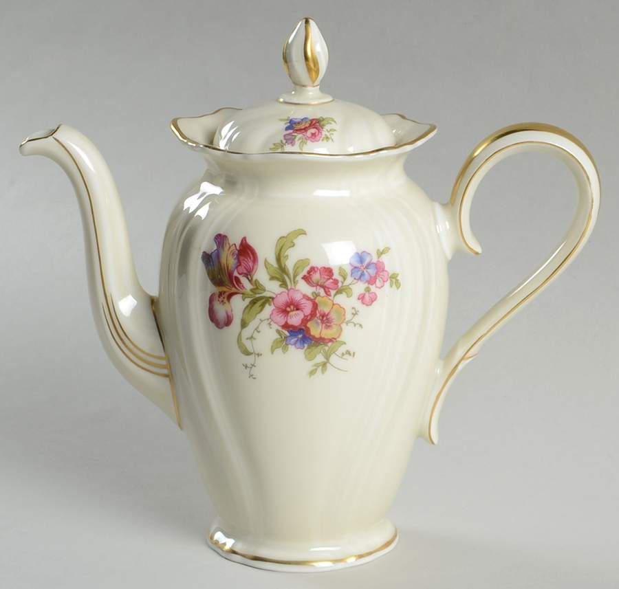 Lombul Gold (Gold Trim) Mini Coffee Pot & Lid by Rosenthal - Continental-1