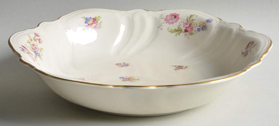 Lombul Gold (Gold Trim) 10" Round Vegetable Bowl by Rosenthal - Continental-1