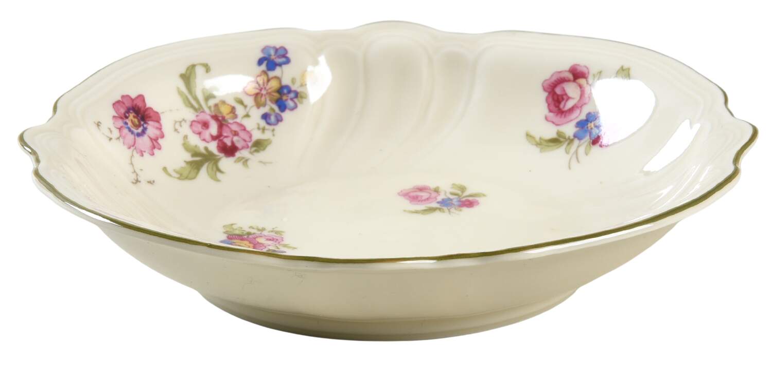 Lombul (Green Trim) Fruit/Dessert (Sauce) Bowl by Rosenthal - Continental-1