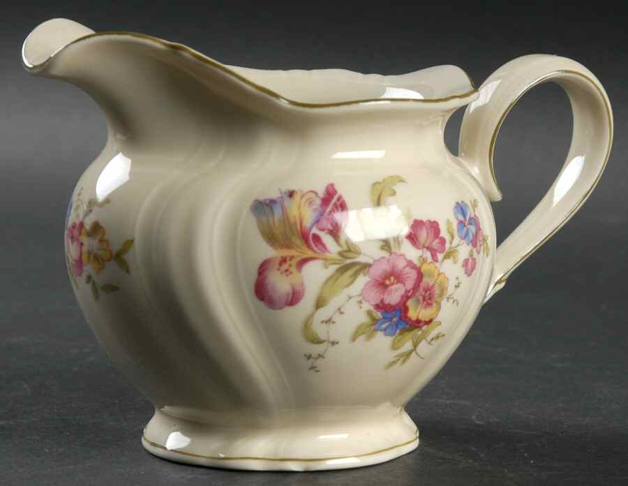 Lombul (Green Trim) Creamer by Rosenthal - Continental-1