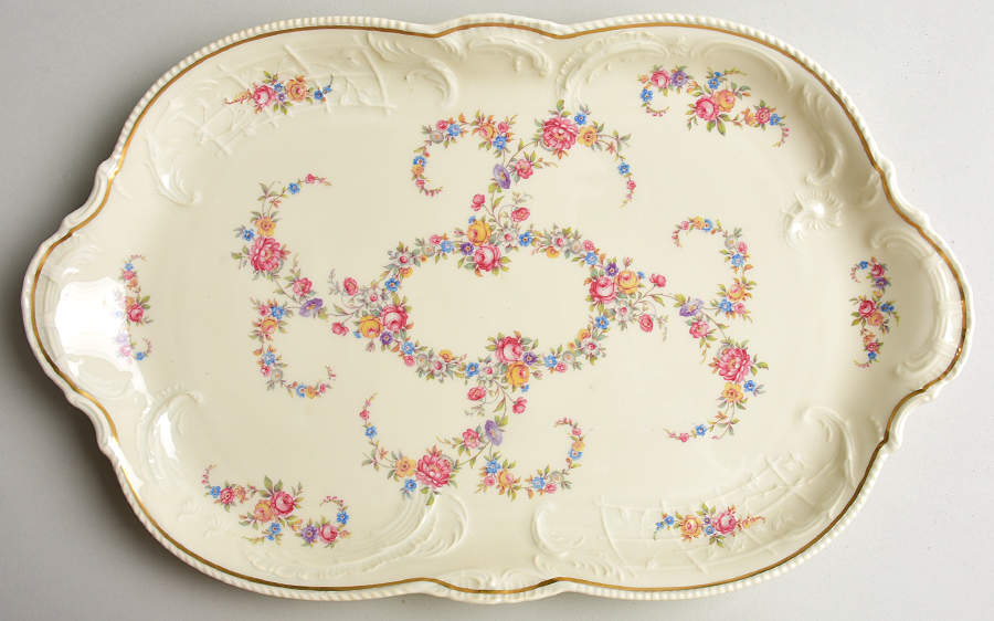 Lorraine 15" Oval Serving Platter by Rosenthal - Continental-1