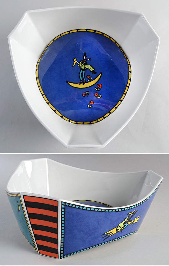 Love Story Triangular Vegetable Bowl by Rosenthal - Continental-1